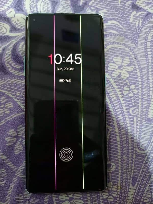 One Plus 8 Pro (2 lines in panel) 2