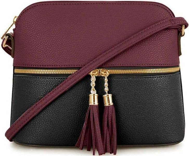 Women's leather plain shoulder Bag. pack of 3 1