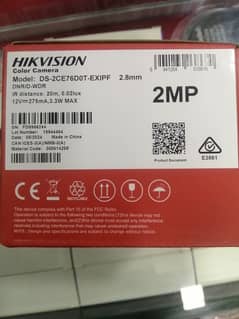 2MP CAMERA HIKVISION