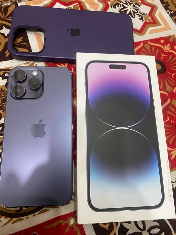 Iphone 14 Pro Max 256GB Deep Purple Non-PTA 0