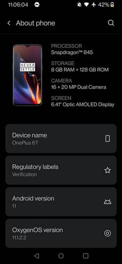 OnePlus 6t 8/148 for sell exchange possible