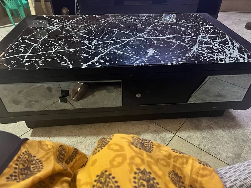 wooden deco Center table or tv table 2