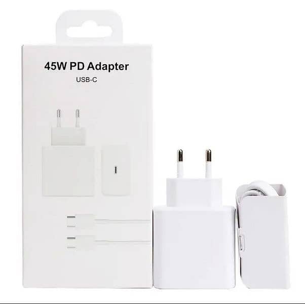 45 Watts Android charger with PD cable 9