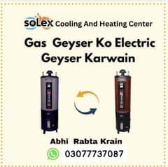 geyser electric karwaye