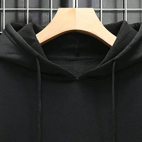 1 PC'S Fleece Plain hoodie 3