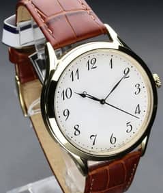 Unisex Leather Luxury Watch 0