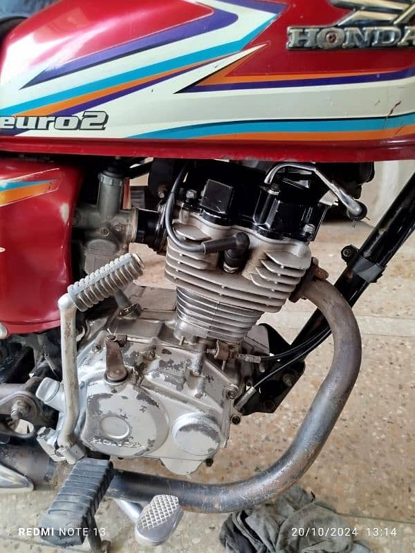 Honda cg 125 model 16 registration sukkur 5