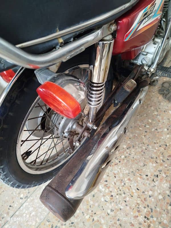 Honda cg 125 model 16 registration sukkur 9