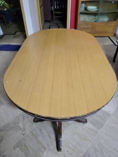 6 Seat wood Dining Table