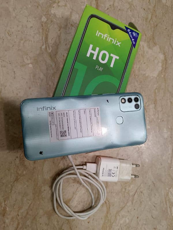 Infinix hot 10 Play all ok urgent sale 2