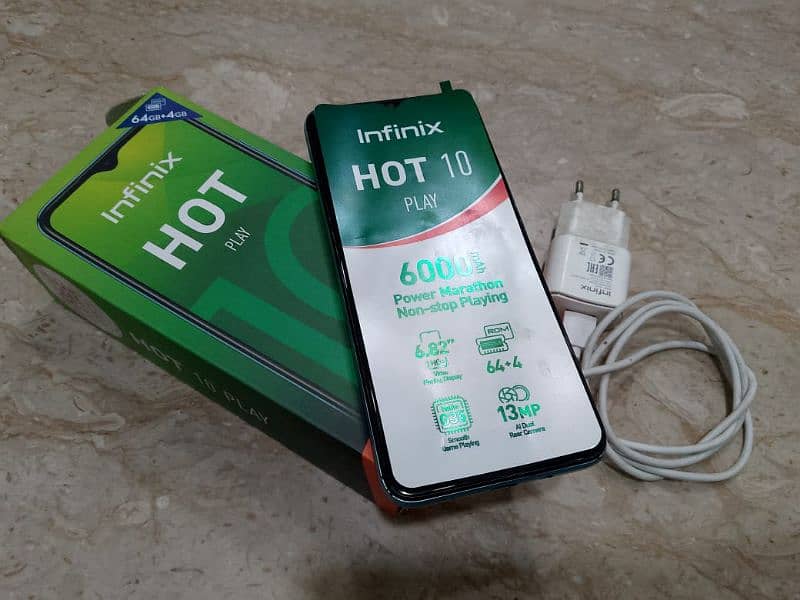 Infinix hot 10 Play all ok urgent sale 3