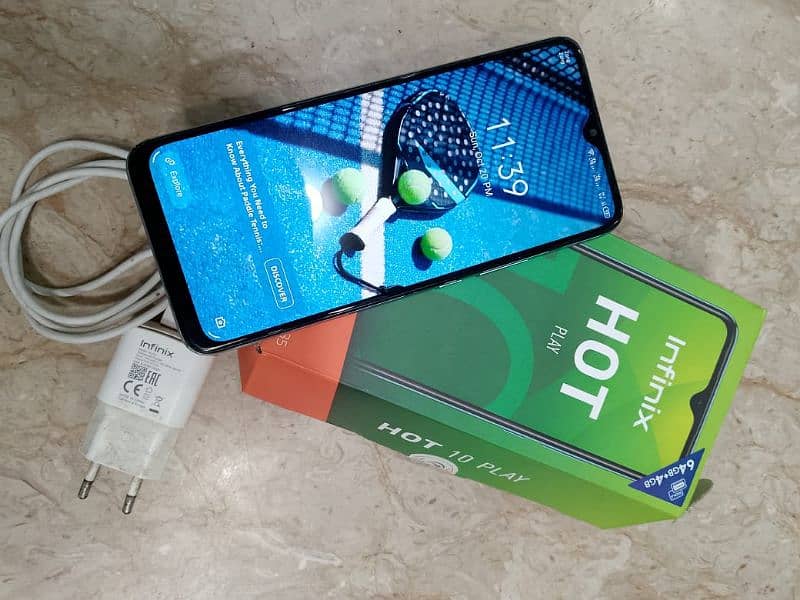 Infinix hot 10 Play all ok urgent sale 4