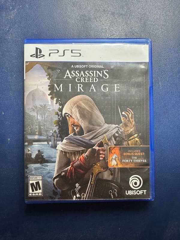 PS5 Assassin creed Mirage (slightly used) at discounted price 1