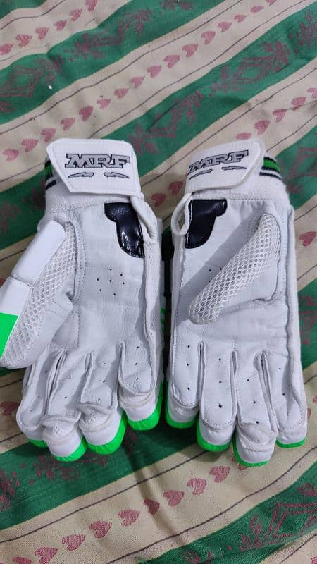 Cricket Batting Gloves Brand MRF Virat Kohli Addition 3