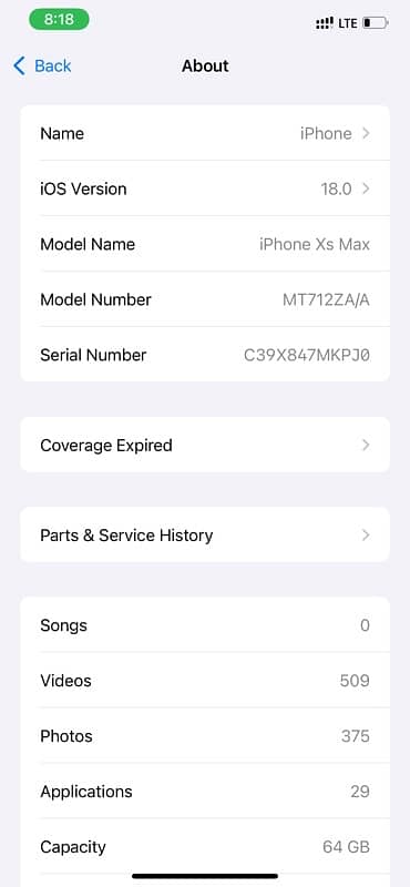 iPhone Xs max ( Dual physical simes PTA Approved ) 0