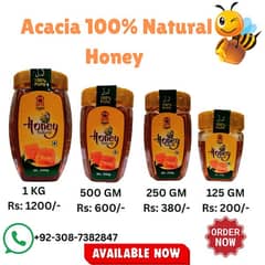 Acacia 100% Natural Honey for Sales