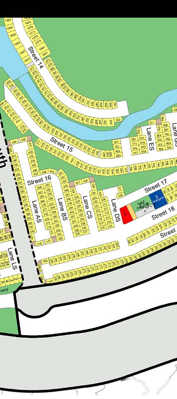 DHA CITY 125 YARD PLOT. SECTOR 14D PLOT NO 329 NEAR PARK AND MAIN GATE CONSTRUCTION ALLOWED 0