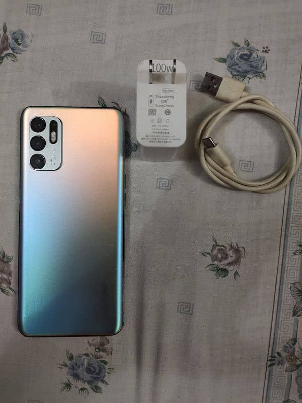 OPPO Reno 6 ( Only Set+ Charger ) 7