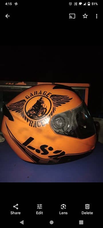 LS2 HELMET. XL (head Size 55-56 cm) 7