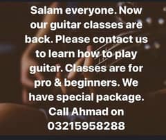 guitar classes