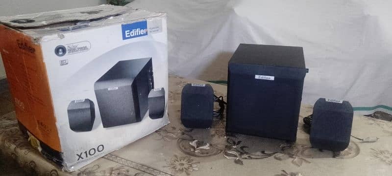 Edifier X100 Subwoofer (Computer Speakers) 0