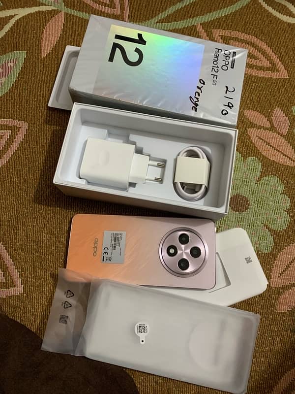 oppo reno 12f 5g just box open 2