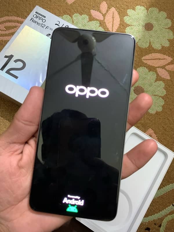 oppo reno 12f 5g just box open 3