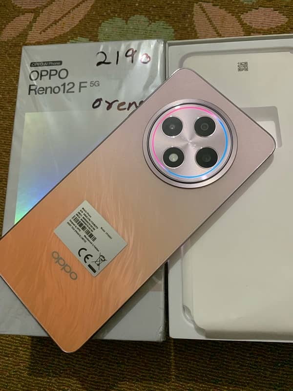 oppo reno 12f 5g just box open 8