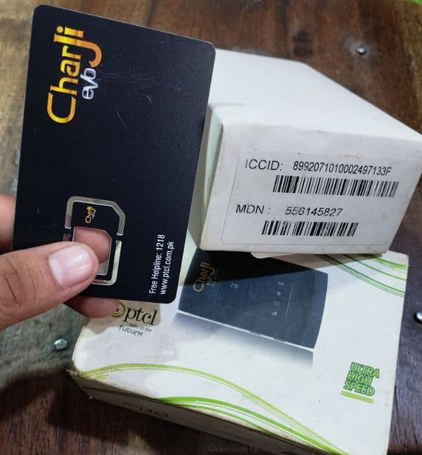 PTCL Charji Device  10 by 10  Full 12 months Warrenty 5