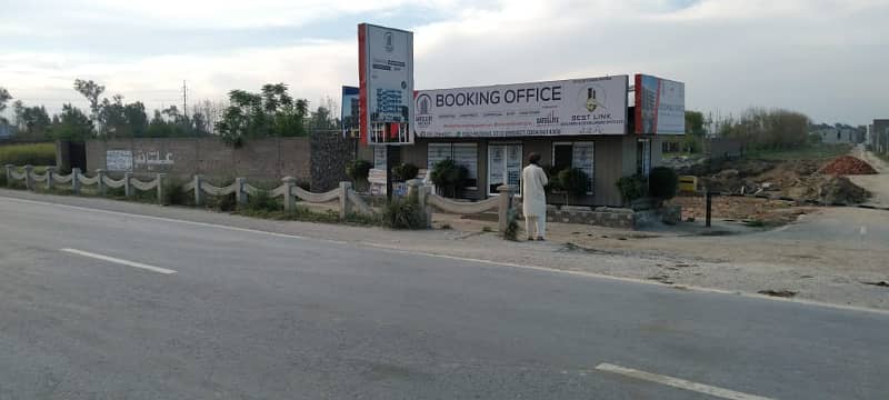 Satellite Town Mardan 7 Marla Plot for Sale Block A 4