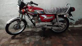 honda 125cc red colour 0