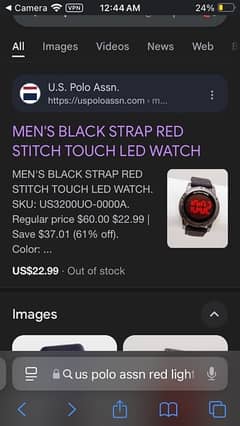 US polo assn watch 10/10 condition box pack