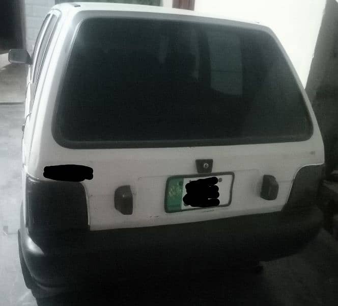 Suzuki Mehran VX 2005, White Color, in Genuine Condition for Sale 2