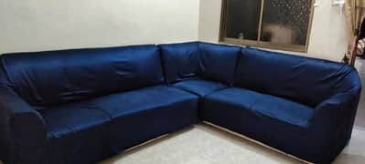 L shaped 6 seater sofa 0