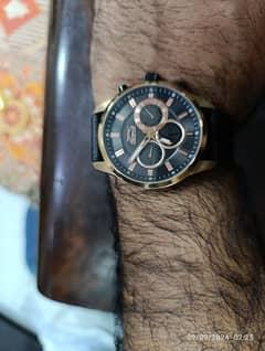 Original Slazenger Rose Gold Data graph new large watch in 10000 only