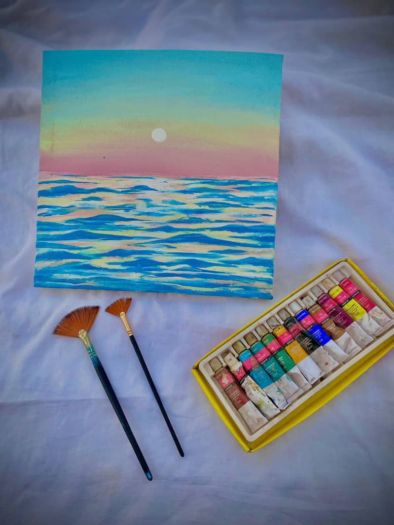 Handmade Painting of Tidal Twilight 1