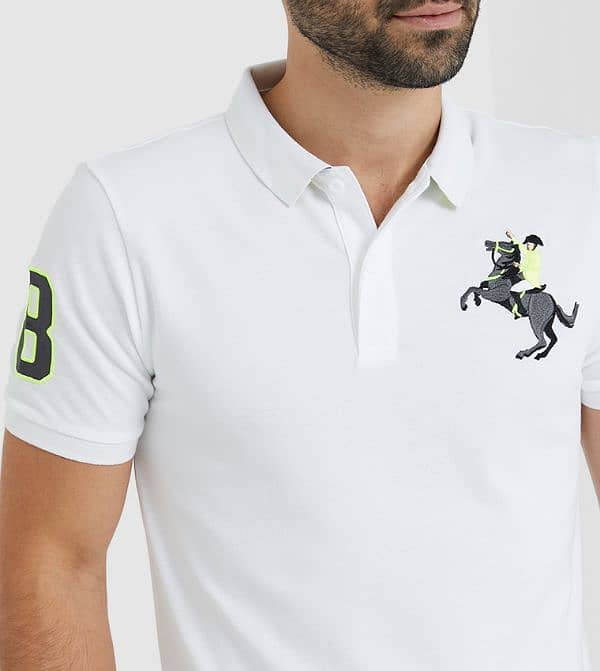 GIORDANO Men's 3D Napoleon Polo 0