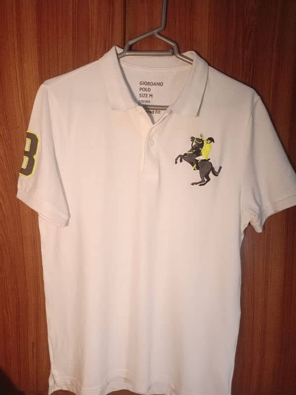 GIORDANO Men's 3D Napoleon Polo 1