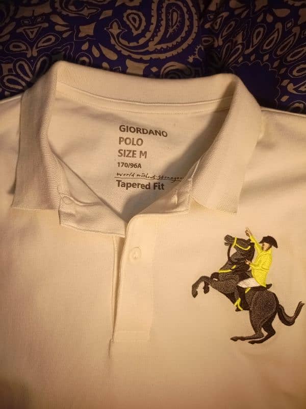 GIORDANO Men's 3D Napoleon Polo 2