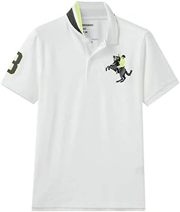 GIORDANO Men's 3D Napoleon Polo 6