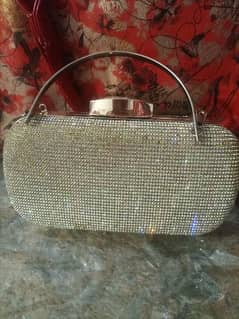 fancy clutch good condition 0