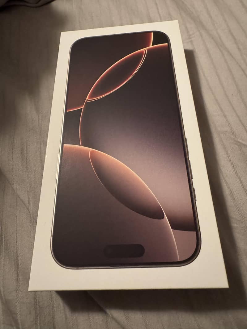 Iphone 16 Pro max 256 GB nautral titanium full box from USA w receipt 0