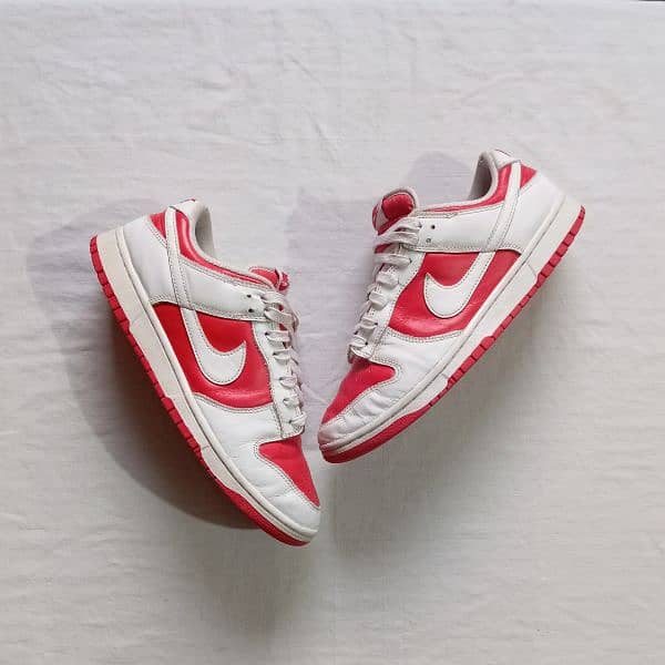 Original Nike Dunk Low Championship Red sneakers / shoes(size: EUR 44) 0