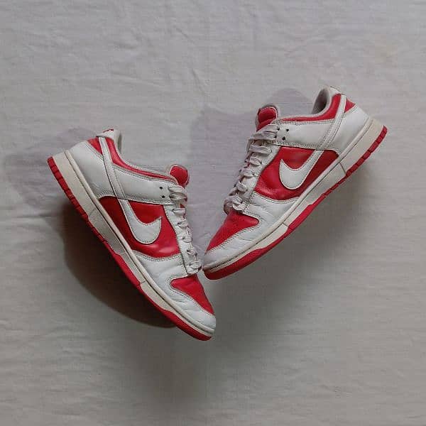 Original Nike Dunk Low Championship Red sneakers / shoes(size: EUR 44) 5