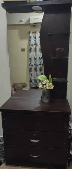 Wooden dressing table