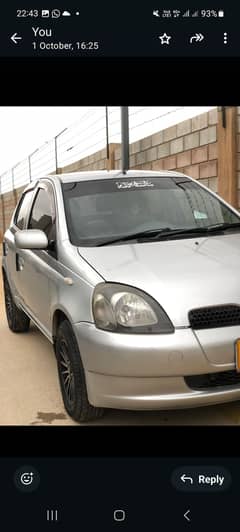 Toyota Vitz 1999 1000cc