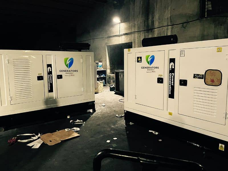 Generator 3.5Kva to 500Kva Patrol Gas Diesel Sound Less New 1