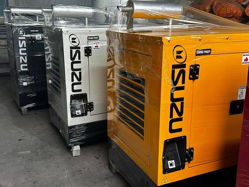 Generator 3.5Kva to 500Kva Patrol Gas Diesel Sound Less New 6