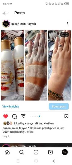 skin polish amazing result 0