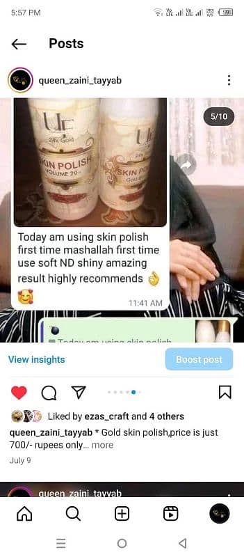 skin polish amazing result 1